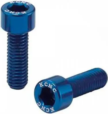 Produktbild von Kcnc Flaschenhalter Schrauben Blau 5 x 15 mm Blau 5 x 15 mm