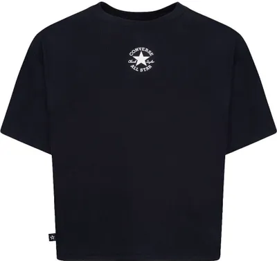 Produktbild von Converse Kids Chuck Patch Boxy Kurzarm-t-shirt Schwarz 8-10 Years Schwarz 8-10 Years