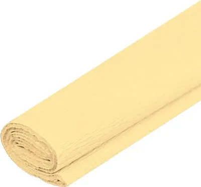 Zdjęcie produktu dla Papier krepowy 50x200 cm kremowy