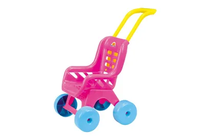 Produktbild von Kinderwagen für Puppen - rosa