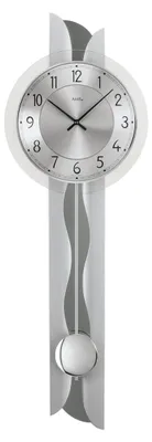Produktbild von AMS Quarz-Pendeluhr, Quarzpendelwerk, 23x69x7cm, 7216