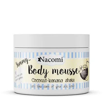 Produktbild von Nacomi Körpermousse Bananen-Kokosshake 180 ml