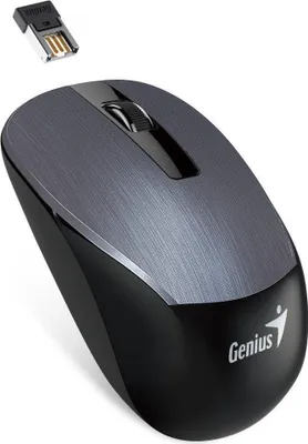 Obrázek produktu pro GENIUS NX-7015/Kancelářská/Optická/1 600 DPI/Bezdrátová USB/Šedá