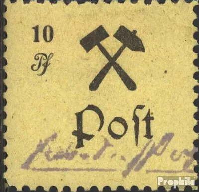 Produktbild von Briefmarken Großräschen 1945 Mi 18A I gestempelt Schlägel und Eisen