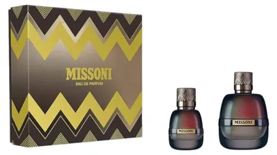 Produktbild von Missoni Parfum Pour Homme, Männer, 2 Stück(e), Eau de Parfum, 100 ml, 30 ml, Spray