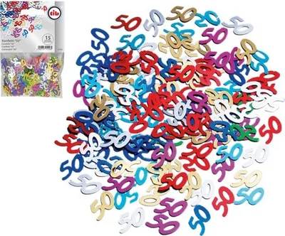 Produktbild von RP Konfetti 50 bunt sortiert 15g
