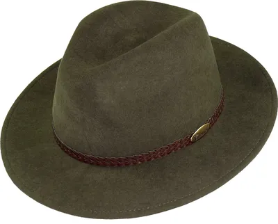 Produktbild von Harrys-Collection Herren rollbarer Hut Wollhut Outdoorhut, schlamm, 55