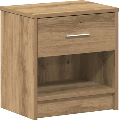 Produktbild von Nachttisch mit Schublade Artisan-Eiche 39x28x41 cm