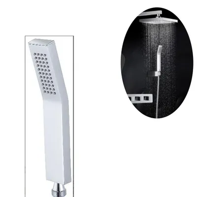 Produktbild von Chrom-Handbrause, Quadratische Handbrause für Badezimmer