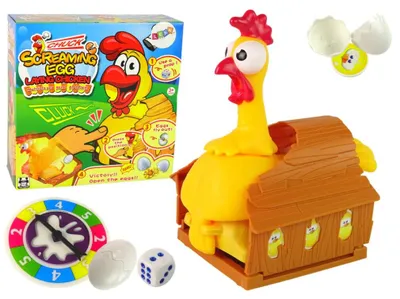 Image de Le jeu Screaming Egg : La poule pour toute la famille