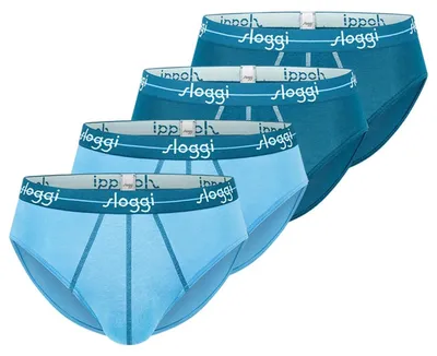 Produktbild von sloggi 4er Pack Start Midi Slip / Unterhose Sportliche Midi Slips für perfekten Tragekomfort, Hochwertige Baumwolle mit elastischem Bund, Optimale Bewegungsfreiheit im Alltag