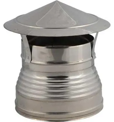 Productafbeelding van Dubbelwandige, conische rookafvoer met een diameter van 100/150 mm