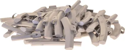 Produktbild von 50 x Auswuchtgewichte 50g für Alu-Felgen, Zink (ZN)