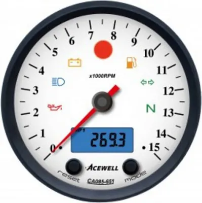 Produktbild von Acewell Drehzahlmesser ACE-CA085651ASW 95mm
