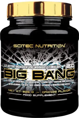 Obrázok produktu pre Scitec Nutrition Big Bang 3.0 - 825g Mango