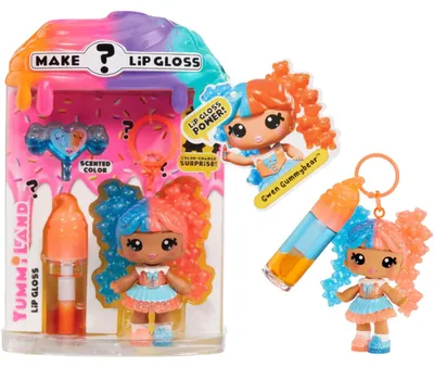 Obrázok produktu pre MGA Entertainment Yummiland Mystery Lip Gloss Doll - Gwen Gummybear, Malá bábika, Žena, 4 rok / roky, Chlapec / dievča, Viacfarebný