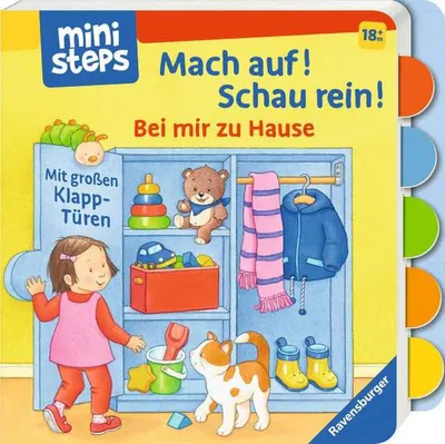 Produktbild von ministeps: Mach auf! Schau rein! Bei mir zu Hause: Ab 18 Monaten