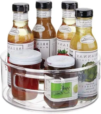 Obrázek produktu pro Systém polic na koření – ideální úložný systém na koření a bylinky – průhledný