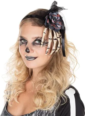 Produktbild von Haarreif Skeletthand