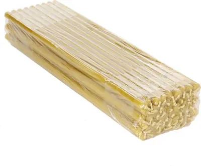 Produktbild von 970g (ca. 50 St) 100% Bienenwachs Tropffrei L: 30cm Altar Ritual Kerze 39129