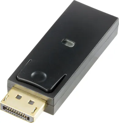 Image de Adaptateur DisplayPort>HDMI audio FullHD 60Hz 20 broches mâle> 19 broches femelle