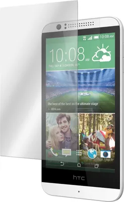 Produktbild von 2er-Pack PhoneNatic Glas-Folie klar  kompatibel mit HTC Desire 510 - Panzerglas für Desire 510