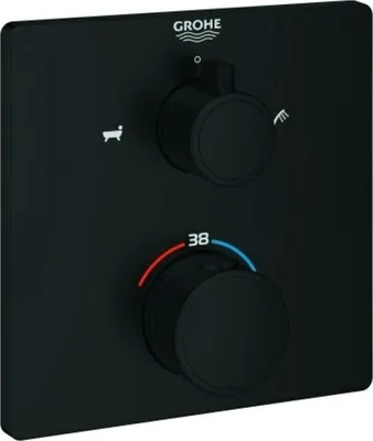 Produktbild von GROHE Grohtherm, Schwarz, 1 Stück(e)