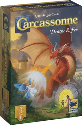Produktbild von Carcassonne - Erweiterung 3 Drache & Fee (v3.1)