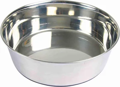 Produktbild von TRIXIE Napf, Edelstahl / Gummiboden, 0,5 l / Ø 14 cm