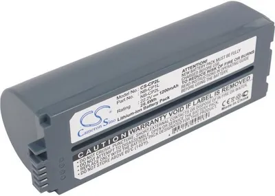 Produktbild von Akku für Canon Selphy CP100, Canon Selphy CP1000 (entspricht Canon NB-CP1L), 1200 mAh