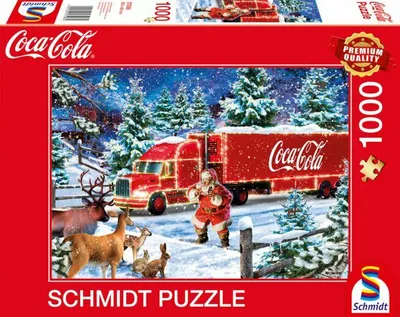 Immagine prodotto di Coca Cola: Camion di Natale (1000 pezzi)