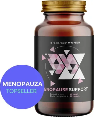 Zdjęcie produktu dla BrainMax Women Menopause Support, wsparcie w okresie menopauzy, 90 kapsułek ziołowych
