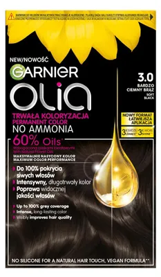 Produktbild von Olia Haarfärbemittel 3.0 Very Dark Brown