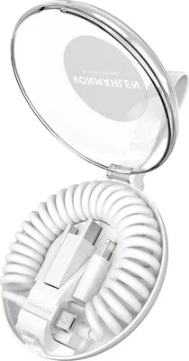 Produktbild von VONMAHLEN, MFI Allroundo® USB A/Micro USB C Lightning All-in-One-Kabel, Weiß