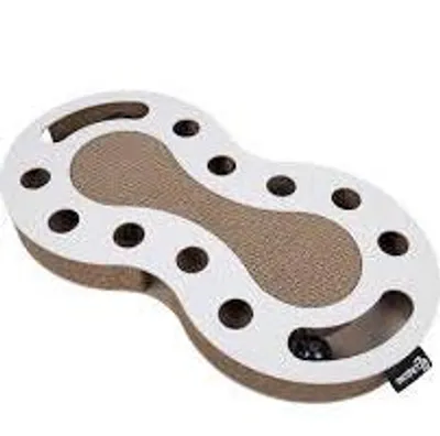 Produktbild von District 70 5121, Katzenkratzbrett, Freistehend, Weiß, Karton, Karton, 540 mm