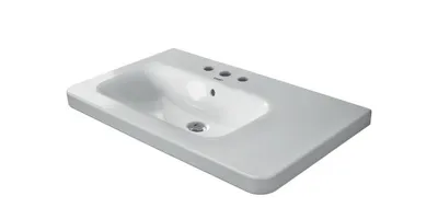Obrázek produktu pro Umyvadlo na skříňku DURAVIT DuraStyle sanitární keramika bílá 80 cm 2325800000