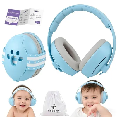 Produktbild von Gehörschutz Kinder Ohrenschützer - 2-in-1 - Für Babys und Kleinkinder bis 4 Jahre