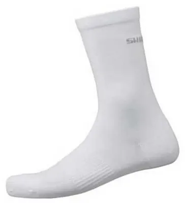 Zdjęcie produktu dla SHIMANO PERFORMANCE SOCKS WHITE rozmiar 39-42 WHITE – oddychające skarpety rowerowe