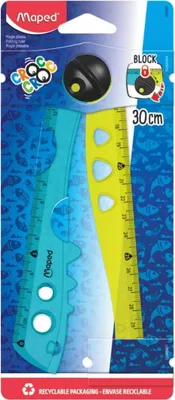 Produktbild von Maped Klapplineal CROC CROC 150 / 300 mm Kunststoff