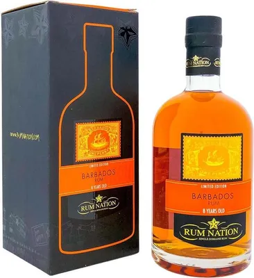 Produktbild von Rum Nation Barbados 8 Years + Box 700ml 40% Vol.