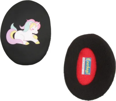 Produktbild von (( earbags | FASHION Ohrenwärmer , Einhorn Schwarz, L