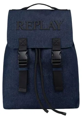 Produktbild von REPLAY Freizeitrucksack Rucksack Flap Backpack Night Denim dunkelblau
