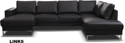 Produktbild von Elegante XXL-Wohnlandschaft "DAKOTA" in U-Form