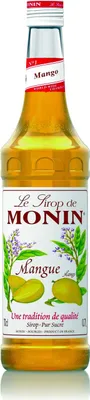 Zdjęcie produktu dla Monin 361011, Syrop deserowy, Mango, 700 ml, Butelka, Cukier, 36 mies.