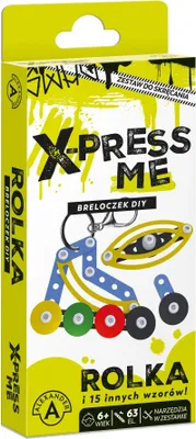 Produktbild von X-Press Me DIY-Schlüsselanhänger-Rolle – Kreativset zum Basteln von Dekoartikeln