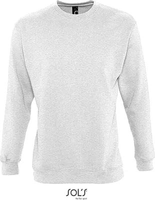 Produktbild von SOLs 01178 | Uni Sweatshirt Supreme - Farbe: Ash (Heather) - Größe: XL