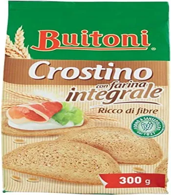 Produktbild von Buitoni Crostino con farina Integrale Croutons mit Vollkornmehl Snacks 300g reich an Ballaststoffen