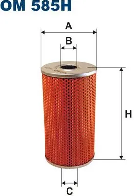 Obrázok produktu pre Olejový filter FILTRON OM 585H