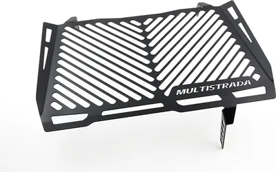 Obrázek produktu pro ZIEGER Kryt chladiče kompatibilní s Ducati Multistrada 950 Logo černý