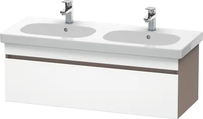 Produktbild von Waschtischunterbau DURASTYLE 453x1150x398mm weiß matt/basalt matt weiss matt/basalt matt